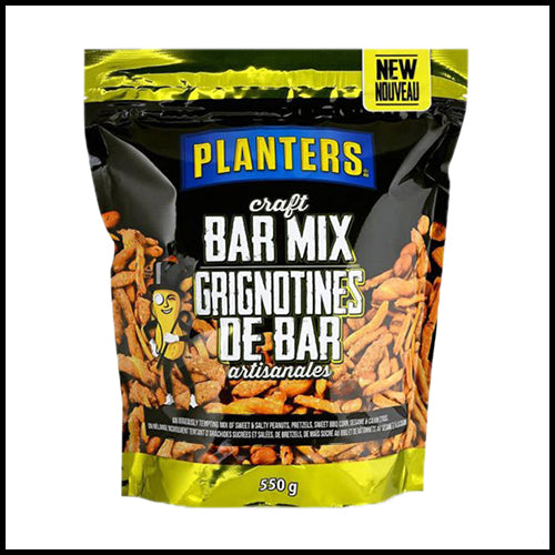 Planters Craft Bar Snack Mix 550g