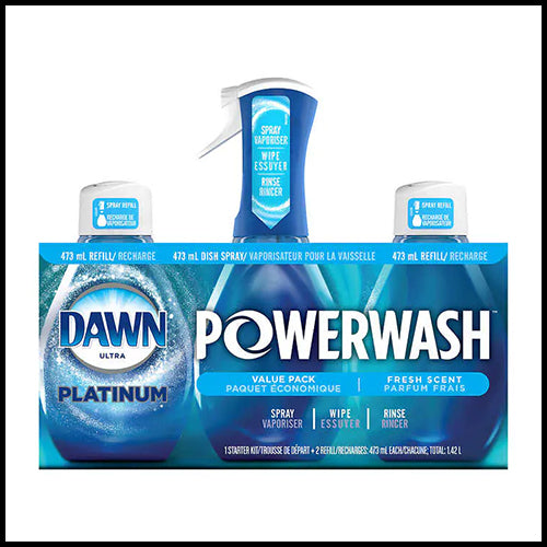 (COSTCO BULK) Dawn Powerwash Dish Spray 2x473ml