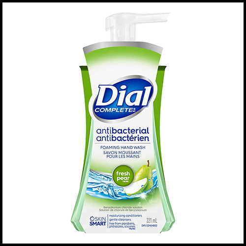 Dial Complete Fresh Pear Antibacterial Foaming Hand Wash 221ml