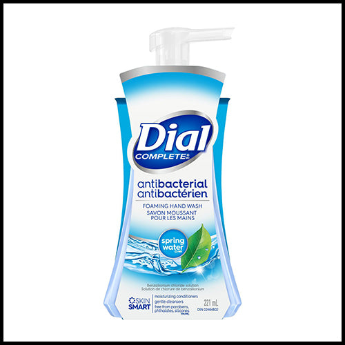 Dial Complete Spring Water Antibacterial Foaming Hand Wash 221ml