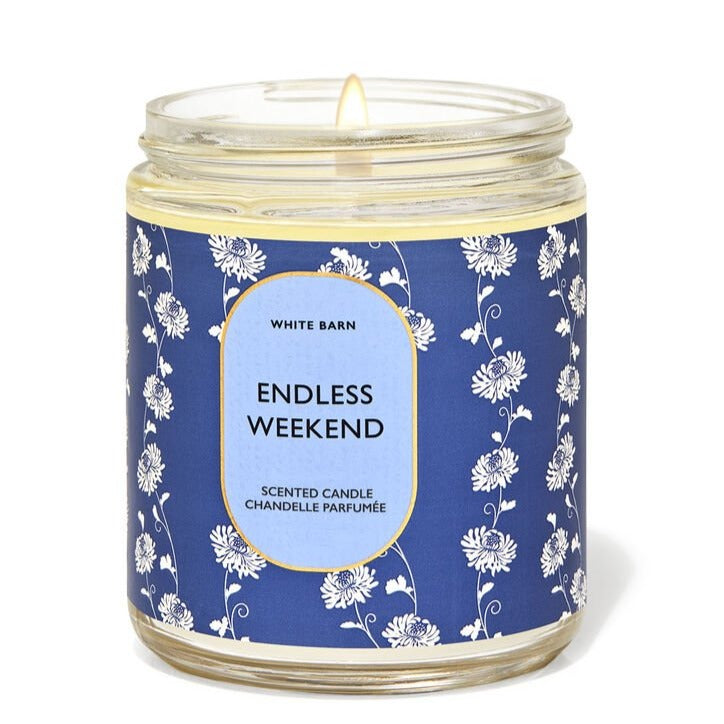 Bath & Body Works Endless Weekend Single Wick Candle