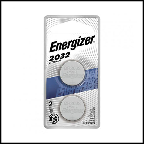 Energizer 3V CR2032 Lithium Batteries 2pk