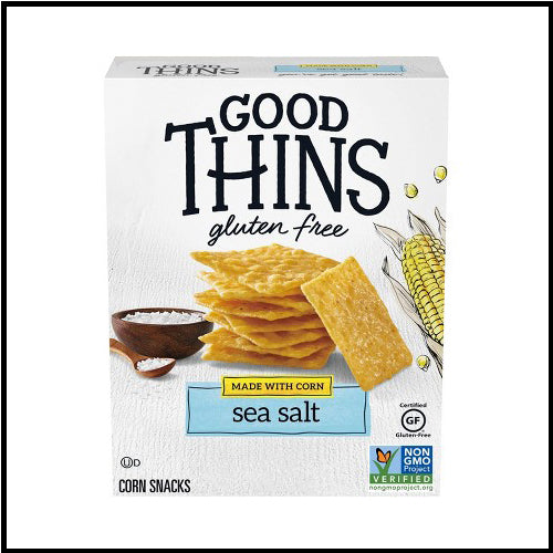 Good Thins Sea Salt Corn & Rice Crackers 100g