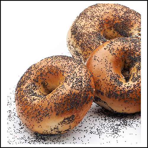 Gryfe's Poppy Seed Bagels x 6