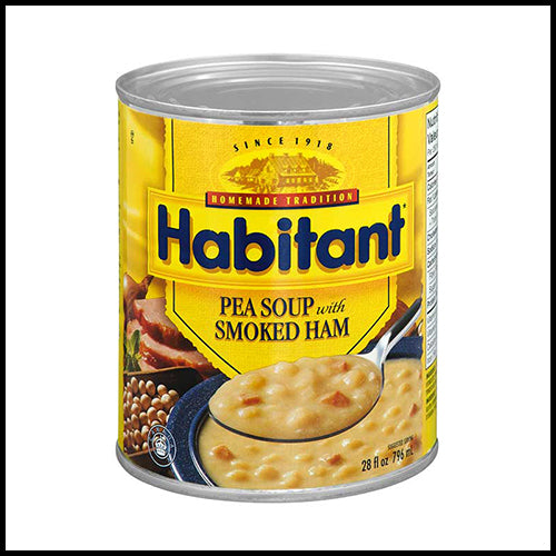 Habitant Pea Soup With Smoked Ham 796ml