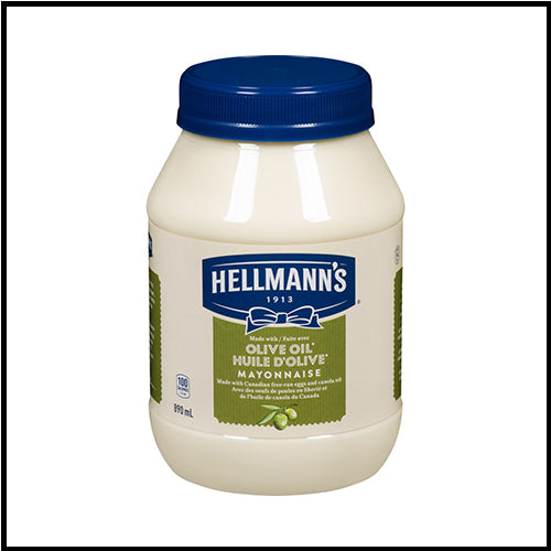 Hellmann's Olive Oil Mayonnaise 890ml