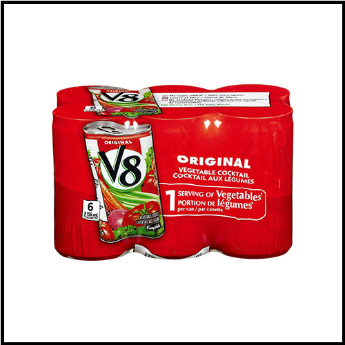 V8 Original Vegetable Cocktail Cans 6 x 156ml