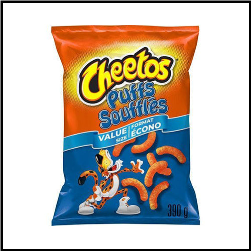 Cheetos Puffs Cheese Flavored Snack Party Size 390g