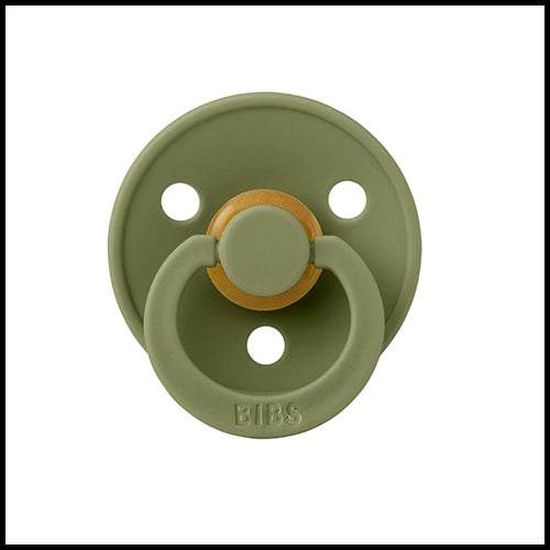 BIBS Original  Pacifier - Olive - 6-18mths