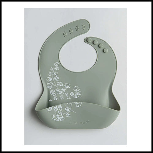 Silicone Bib - Fern