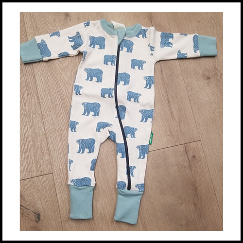 Parade Baby Sleeper Long Sleeve Bears  - 3mths