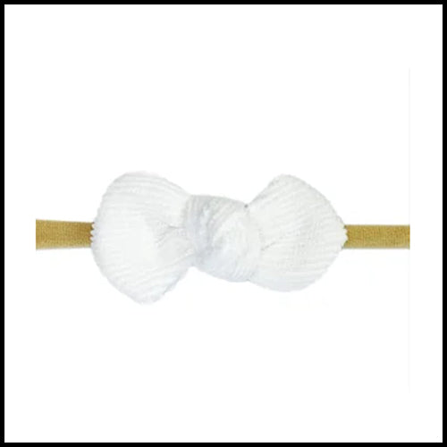 Babywisps Headband - Knotted White