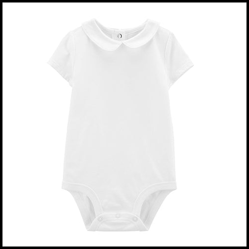 Peter Pan Collared Body Suit - 6mths