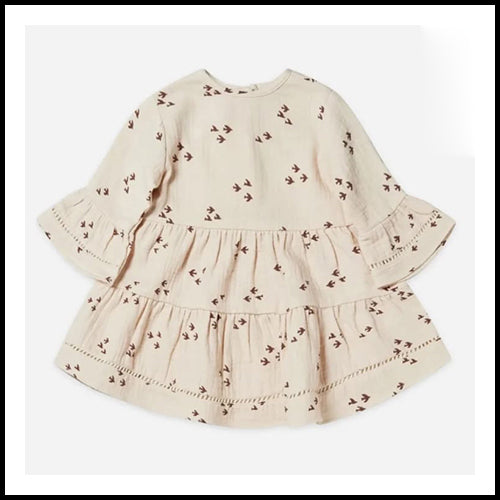 Quincy Mae Belle Dress - Flock - 12-18mths