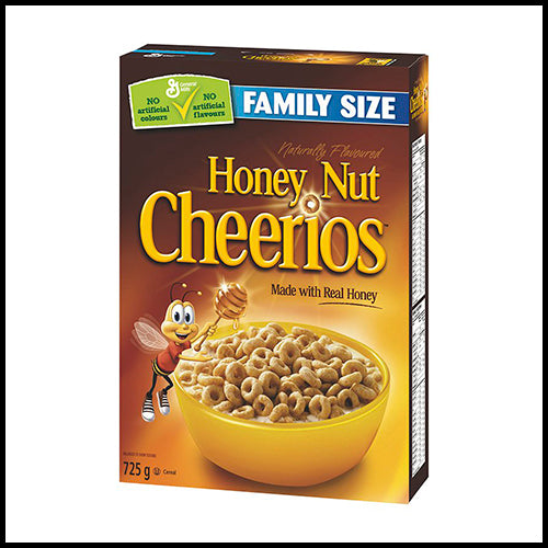 General Mills Honey Nut Cheerios Cereal 725g