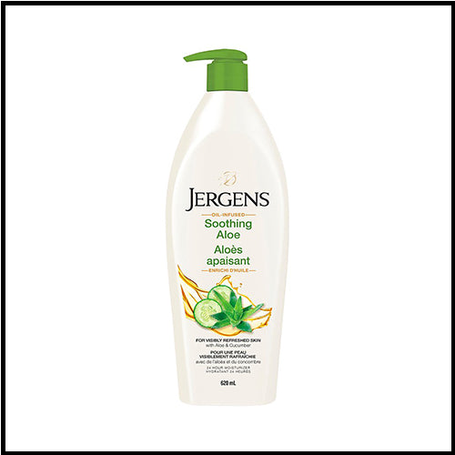 Jergens Soothing Aloe Moisturizer Body Lotion 620ml