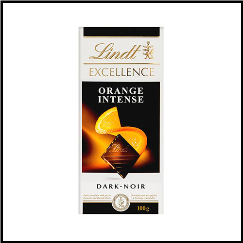 Lindt Orange Dark Chocolate 100g