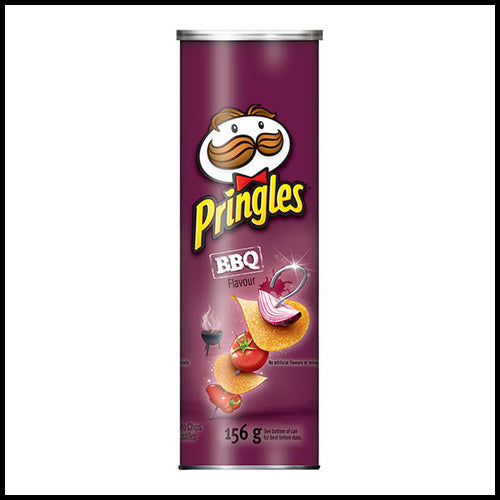 Pringles BBQ Potato Chips 156g