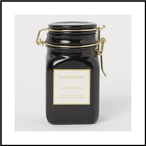 Scented Candle Mahogany