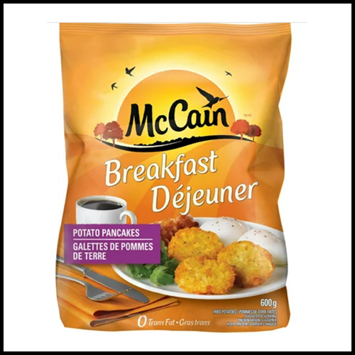 McCain Breakfast Potato Pancakes 600g