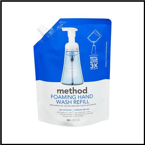 Method Sea Minerals Foaming Hand Soap Refill 828ml