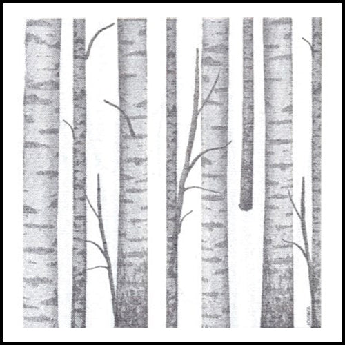 Paviot Wood Grey Dinner Napkins