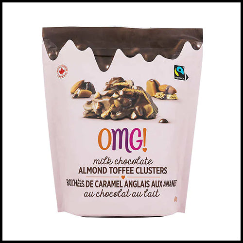 (COSTCO BULK) OMG Almond Toffee Clusters 680g