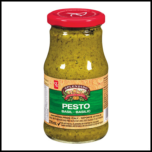 President's Choice  Splendido Basil Pesto 270ml