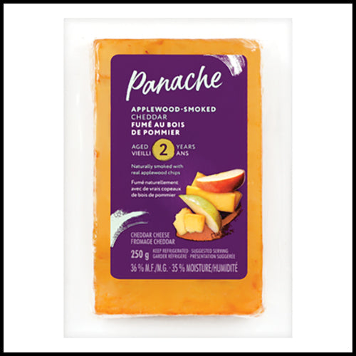 Panache Applewood Smoked Cheddar Cheese 250g