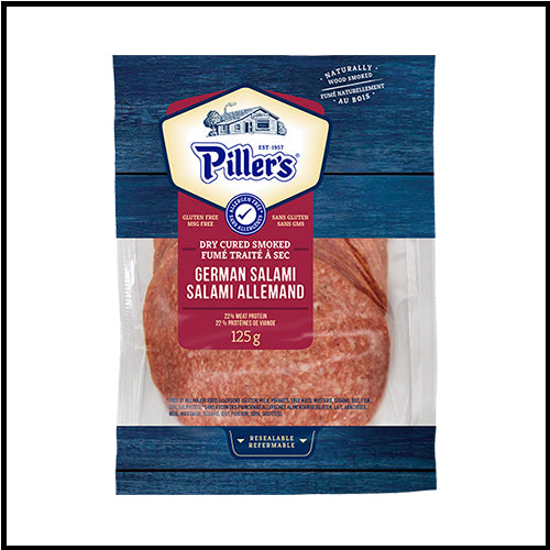 Piller's German Salami 125g