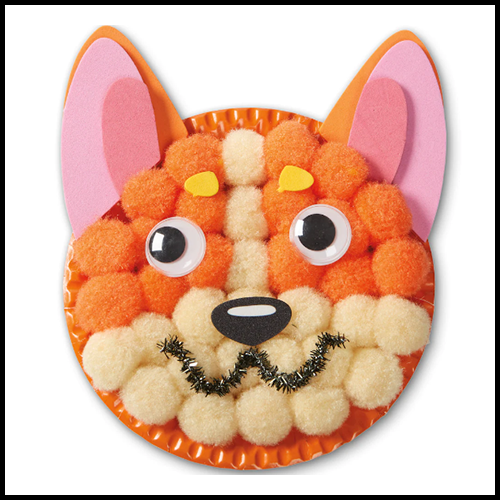 Pom Plate Craft Kit Dog