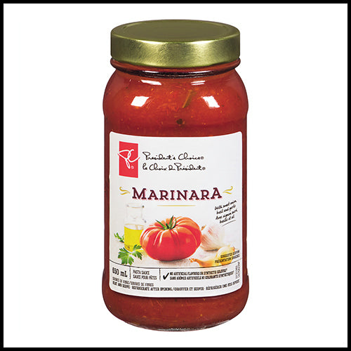 President's Choice Marinara Pasta Sauce 650ml