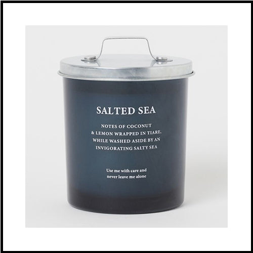 Scented Candle Salted Sea