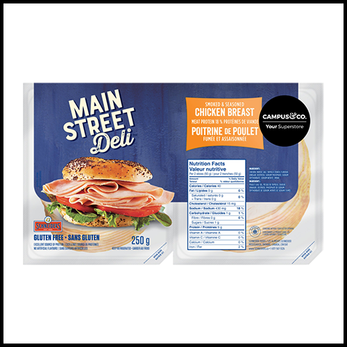 Schneider's Main Street Deli Smoked Chicken Breast 250g