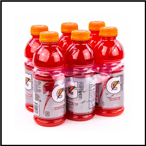 Gatorade Fruit Punch 6 x 591ml