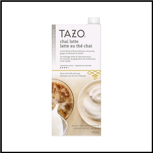 Tazo Chai Latte Black Tea Concentrate 946ml