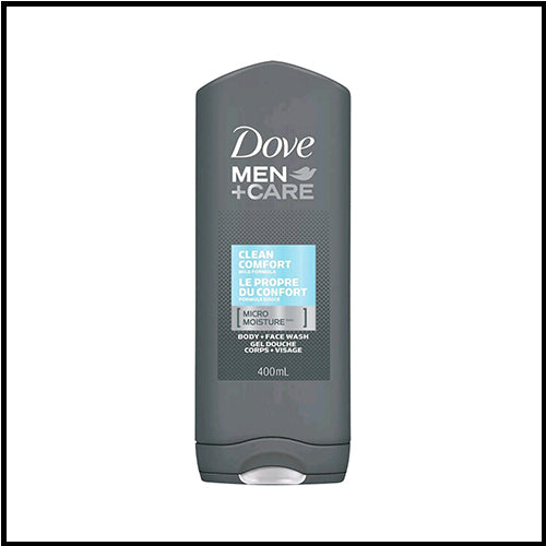 Dove Clean Comfort Men + Care Body Wash 400ml