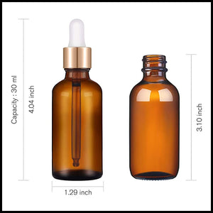 Empty Glass Dropper Bottle For Gripe Water 15ml