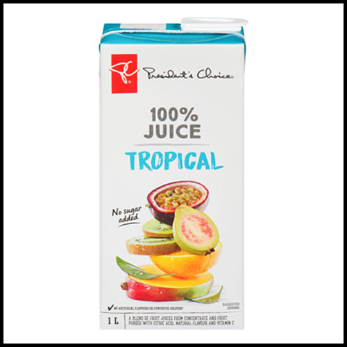 President's Choice 100% Tropical Juice 1L