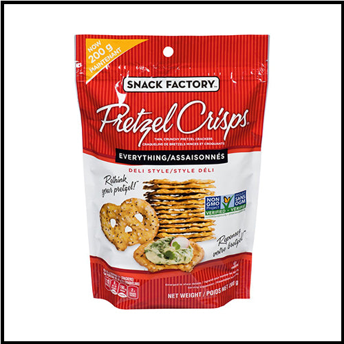 Snack Factory Everything Pretzel Crisps 200g