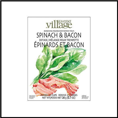 Gourmet Du Village Spinach & Bacon Dip Mix 16g