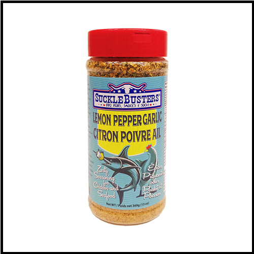 SuckleBusters Lemon Pepper Garlic Seasoning 13oz