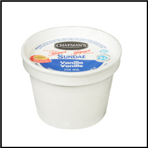 Chapman Vanilla Frozen Yogurt Sundae Cup 115ml