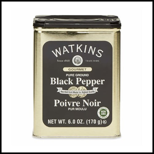 Watkins Pure Ground Black Pepper 170g