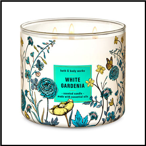 Bath & Body Works 3 Wick Candle White Gardenia