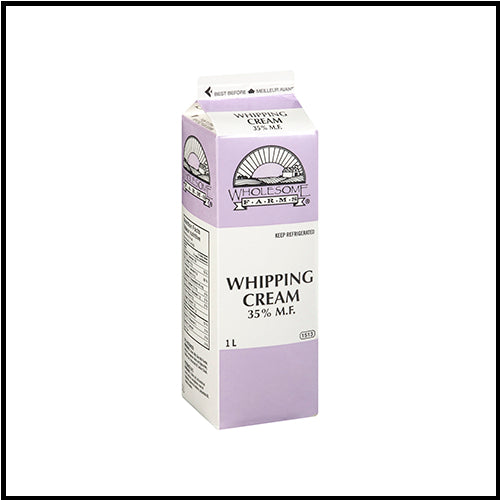 Wholesome Farms 35% Whipping Cream 1L