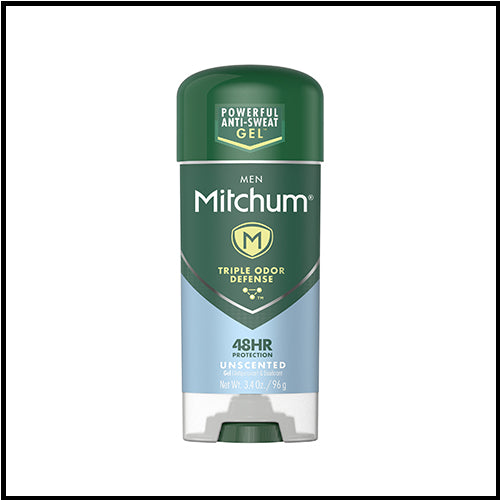 Mitchum Unscented Mens Antiperspirant Deodorant 96g