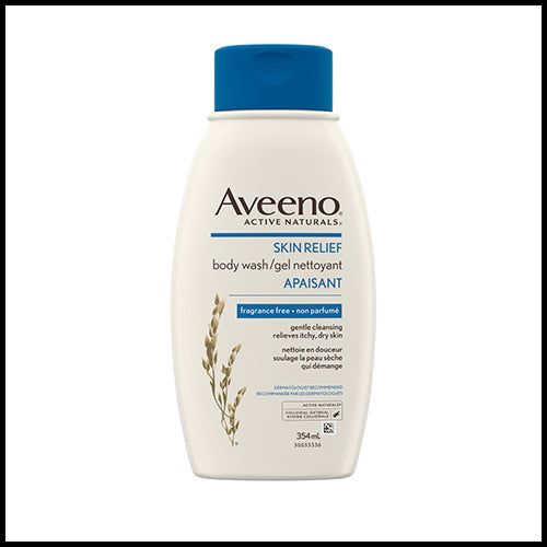 Aveeno Fragrance Free Skin Relief Body Wash 354ml