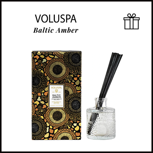 Voluspa Reed Diffuser Baltic Amber 100 ml