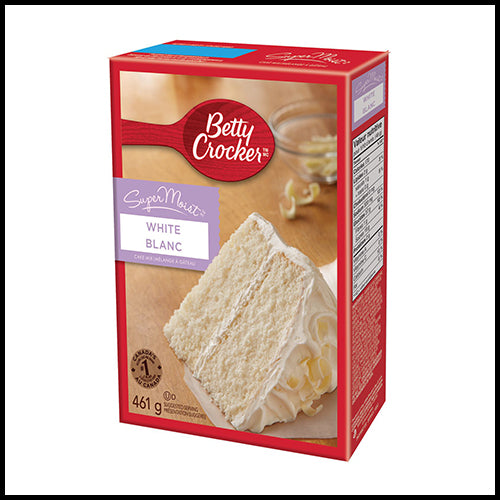 Betty Crocker White Super Moist Cake Mix 404g